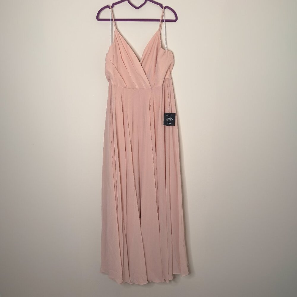 Lulus Maxi Dress Rose Size XL